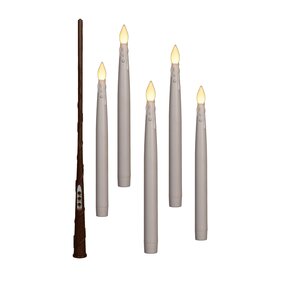 Anna's Collection 5-pack kaars zwevend - H 28.5 cm