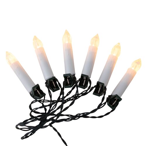 Kaarsverlichting 30l. 7.5m groen