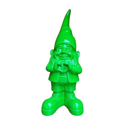 Kabouter Klein Hart - L15xB14xH42cm Groen