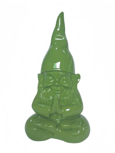 Kabouter Namasté - H20cm Groen