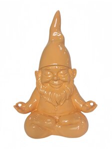 Kabouter Zen - H28cm Oranje