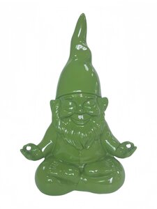 Kabouter Zen - H35cm Groen