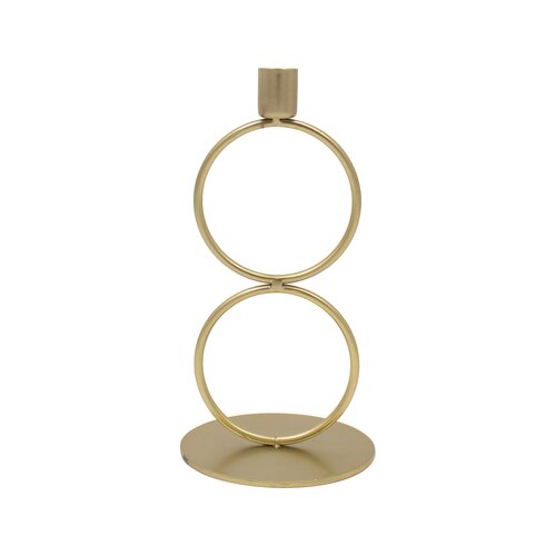 Kandelaar B 10 x H 22 cm gold