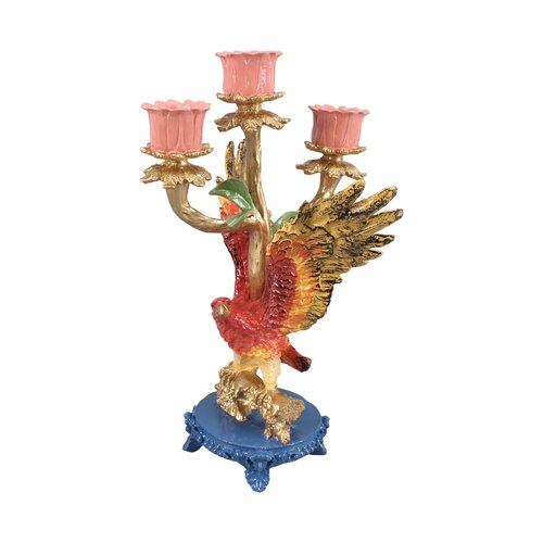 Kandelaar Parrot 18 x 18 x 31 cm