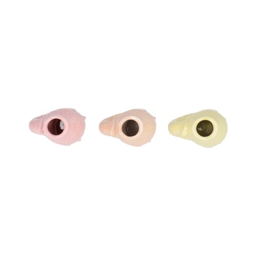 Kandelaar/vaas Happy Fish Pastel mix - L 8 x B 6 x H 12 - afbeelding 2
