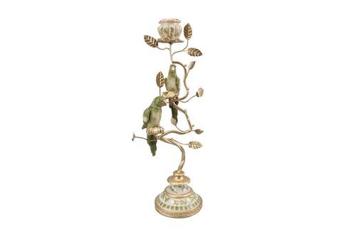 Kandelaar Vogels H32,5cm