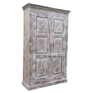 Kast India - B140 x D50 x H225cm - afbeelding 2
