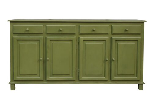 Kast - L182 x D40 x H95cm Olijf - afbeelding 1