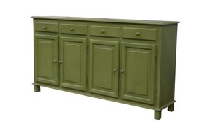 Kast - L182 x D40 x H95cm Olijf - afbeelding 2