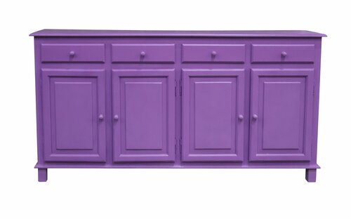 Kast - L182 x D40 x H95cm Paars - afbeelding 1