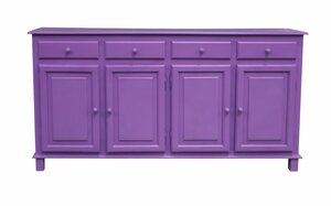 Kast - L182 x D40 x H95cm Paars - afbeelding 1