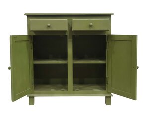 Kast - L90 x D40 x H95cm Olijf - afbeelding 3