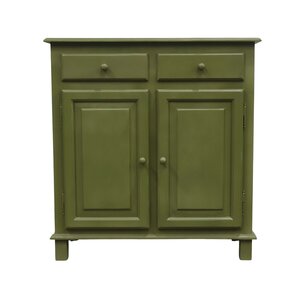 Kast - L90 x D40 x H95cm Olijf - afbeelding 1