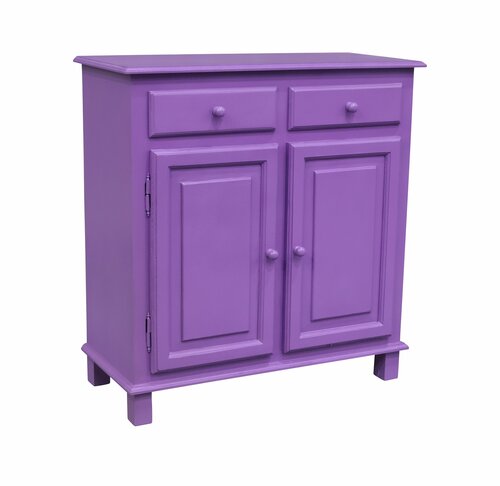 Kast - L90 x D40 x H95cm Paars - afbeelding 2