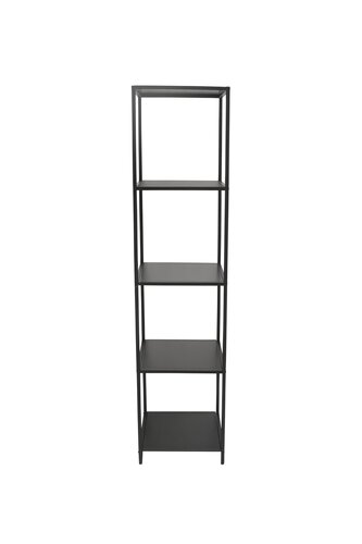 Kast open B 40 x D 36,5 x H 170 cm metaal black - afbeelding 2