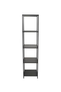 Kast open B 40 x D 36,5 x H 170 cm metaal black - afbeelding 2