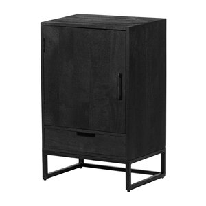 Kast Sofia H 80 x B 46 x D 36 cm zwart