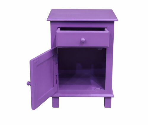 Kastje - L50 x D40 x H70cm Paars - afbeelding 3