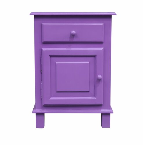 Kastje - L50 x D40 x H70cm Paars - afbeelding 1