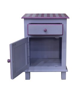 Kastje - L50 x D40 x H70cm Paars/Lavendel - afbeelding 3