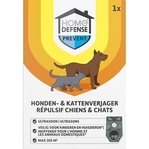 HOME DEFENSE® Hondenverjager en Kattenverjager Ultrasoon 105m² - afbeelding 1
