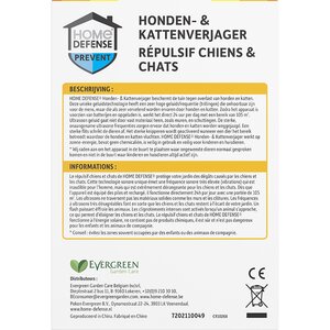 HOME DEFENSE® Hondenverjager en Kattenverjager Ultrasoon 105m² - afbeelding 3