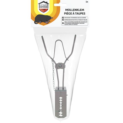 HOME DEFENSE® Mollenklem 1 stuk - afbeelding 1