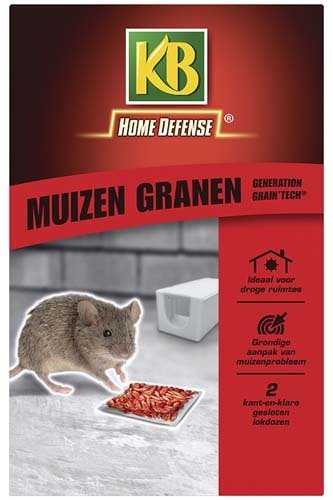 KB Muizen Lokdoos Granen 'Generation Grain'Tech' 2 stuks - afbeelding 1