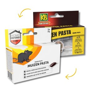 HOME DEFENSE® Muizenlokdoos Pasta 'Magik Paste' 1 stuk - afbeelding 4