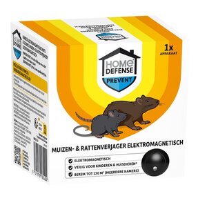 HOME DEFENSE® Muizenverjager en Rattenverjager Elektromagnetisch 130m² - afbeelding 2