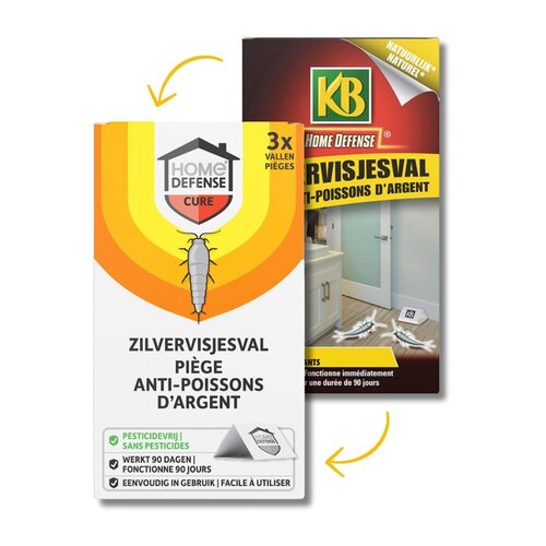 HOME DEFENSE® Zilvervisjesval 3 stuks - afbeelding 4