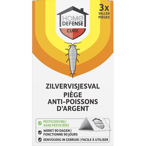 HOME DEFENSE® Zilvervisjesval 3 stuks - afbeelding 1