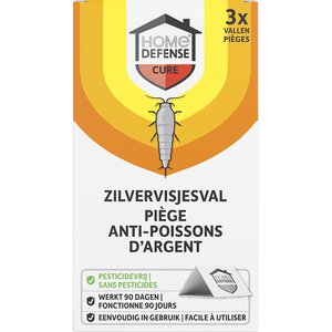HOME DEFENSE® Zilvervisjesval 3 stuks - afbeelding 1