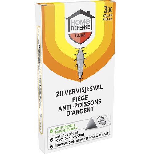 HOME DEFENSE® Zilvervisjesval 3 stuks - afbeelding 2