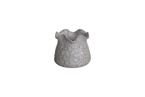 Keramieken Bloempot - D14xH12,5cm Zand