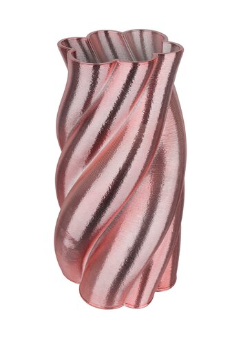 Keramieken Vaas 3D - D21xH40cm Blush Roze