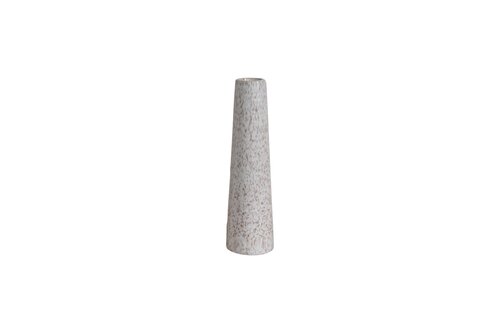 Keramieken Vaas - D11xH40cm Zand Klein