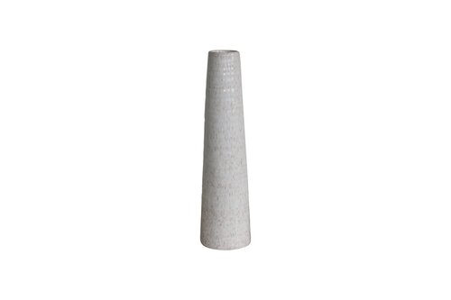  Keramieken Vaas - D12xH49cm Zand Groot