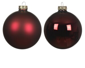 kerstbal glas d2.5cm osbloed 24st - afbeelding 2
