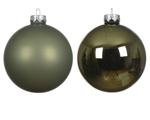 Kerstbal glas d2.5cm rsmrn 24st - afbeelding 2