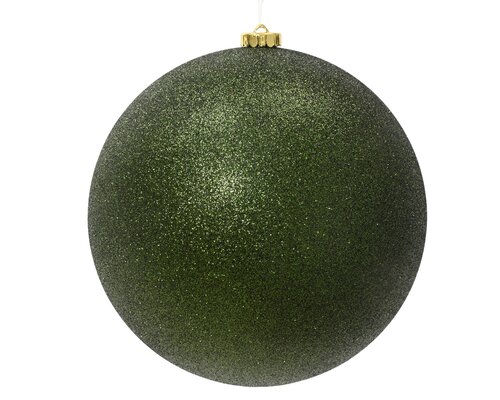 Kerstbal kunststof - D20cm Dennengroen