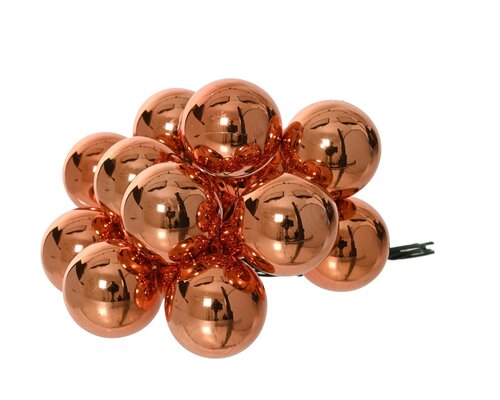 Kerstballen glas d2cm 12st