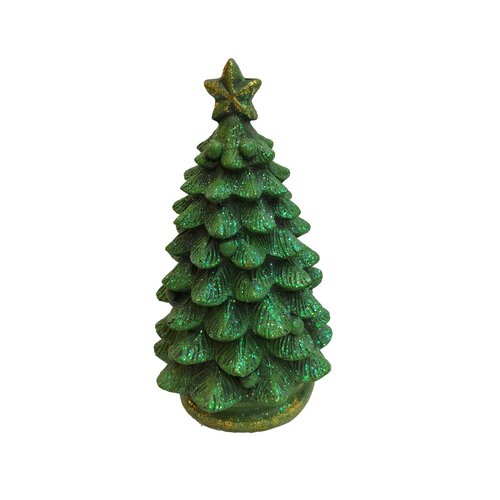 Kerstboom D 12 x H 21 cm green