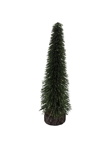 Kerstboom glitter - D7xH30cm Groen