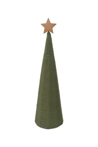 Kerstboom kegel - D17xH58cm Groen