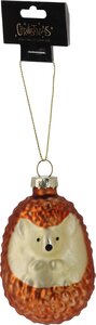 Kerstboom ornament dierenhanger, 4 soorten - H 10 cm - afbeelding 5