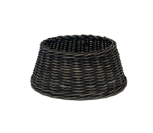Kerstboomhuls Rotan Zwart D60H26cm