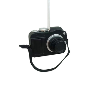 Kerstboomornament travel camera - 6 x 5 cm - afbeelding 2