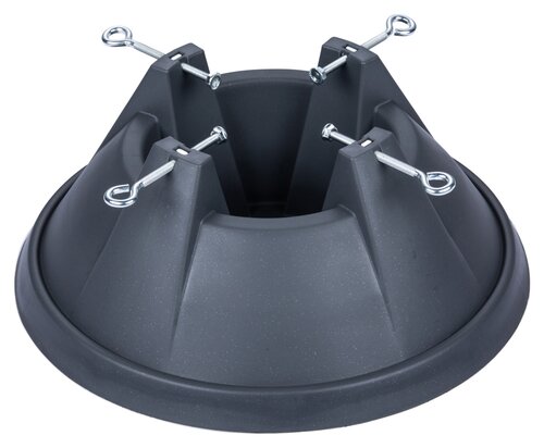 Kerstboomstandaard Nordmann D 38 x H 17 cm grijs