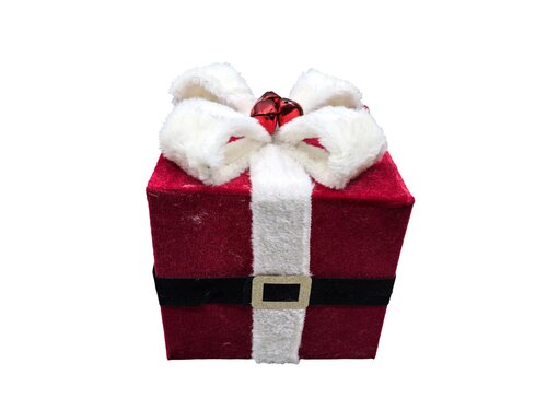 Kerstcadeaudoos maat L - Kerstman - afbeelding 1